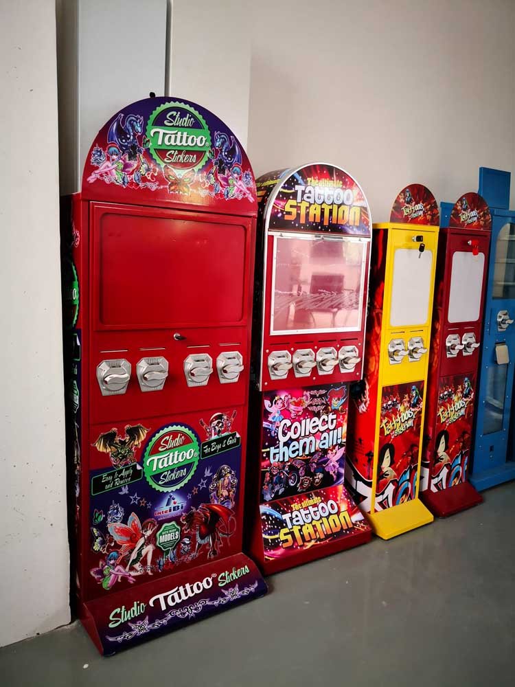 Best Seller Tattoo Sticker Vending Machine