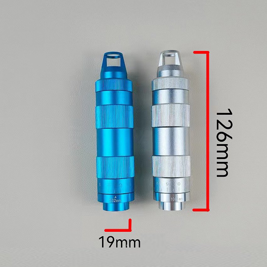 Nd Yag Laser Machine Spare Parts Adjustable Spot Size Tattoo Handle Probe 532nm 1064nm For Maintenance