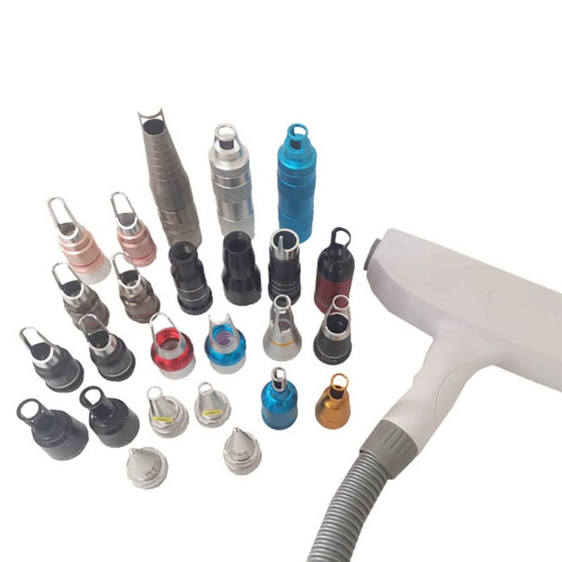 Nd Yag Laser Machine Spare Parts Adjustable Spot Size Tattoo Handle Probe 532nm 1064nm For Maintenance