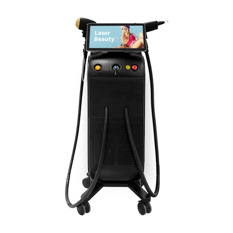 Big power 1800W Speed 755nm 808nm 1064nm ice laser hair removal Pico laser tattoo removal nd yag laser
