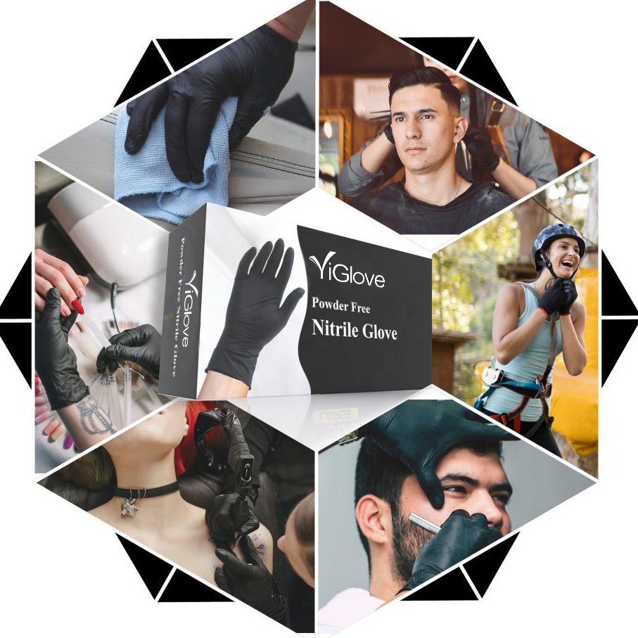 Tattoo Artist Glove jetable Surgical Medical Mechanic Rubber Tattooing Process gloves for tattooing