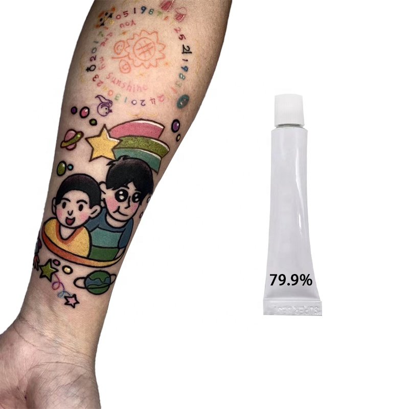 Apply before tattoo Factory made Permanent Makeup 79.9% High Concentration Treatment Cream