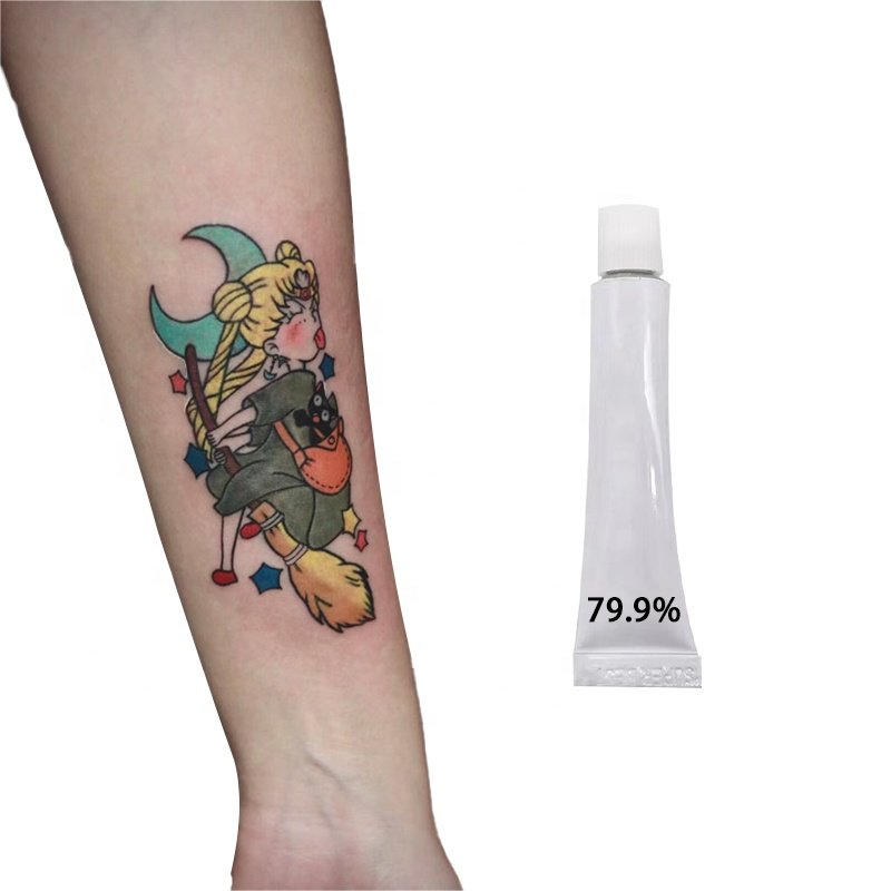 Apply before tattoo Factory made Permanent Makeup 79.9% High Concentration Treatment Cream