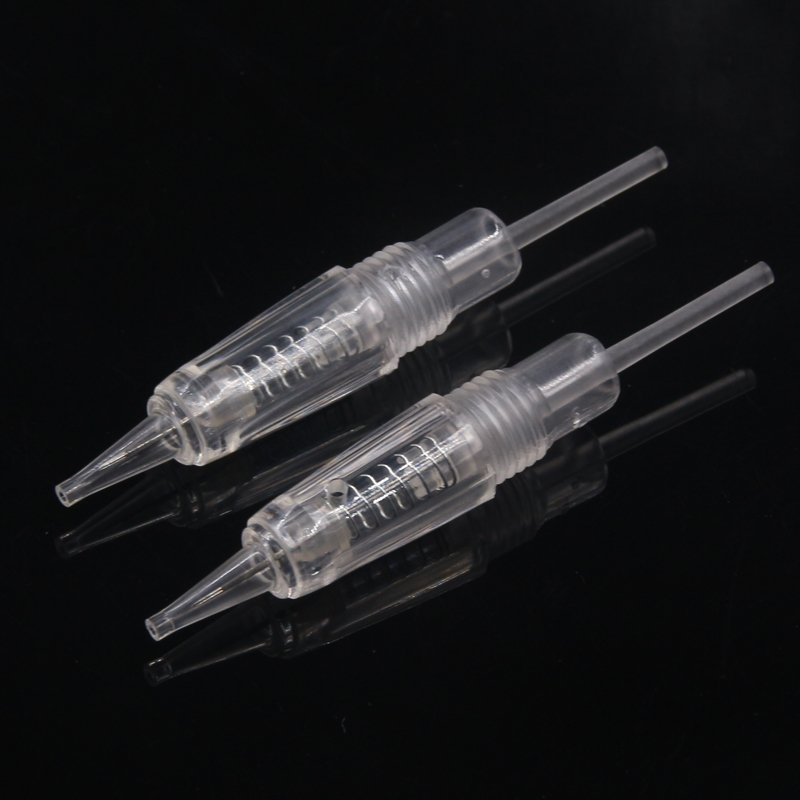 10pcs Microblading Cartridge Needle for Charmant Permanent Makeup Machine Micropigmentation Device 8mm Screw Eyebrow Tattoo Pen