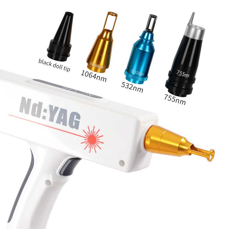 OEMODM picolaser q switched nd yag picosecond laser tattoo removal lutron tatto removal laser picosegundos tattoo remove machine