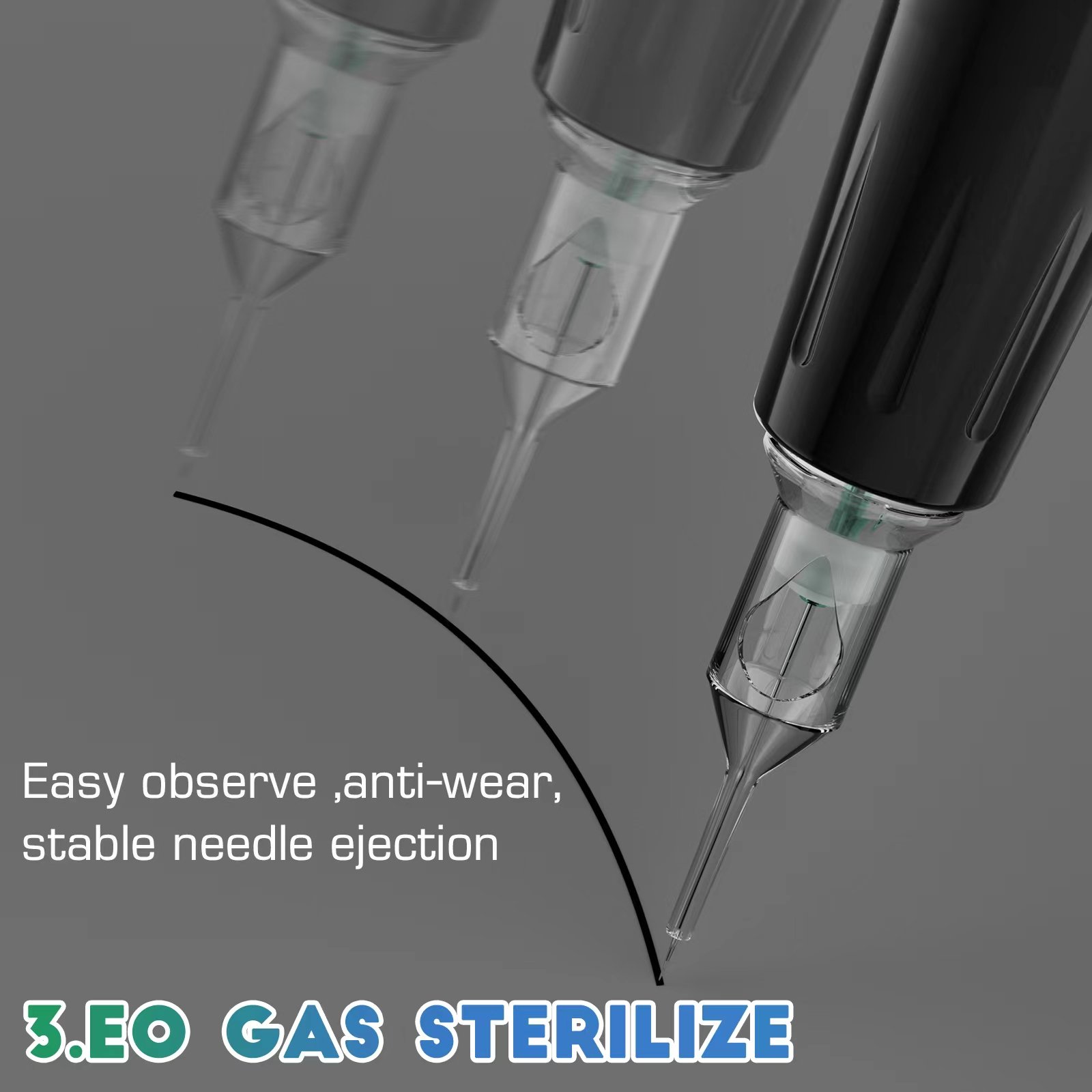 Good quality and Newest Permanent Makeup Cartridge Needles 3RS 3RL 3F Microblading Needle for PMU