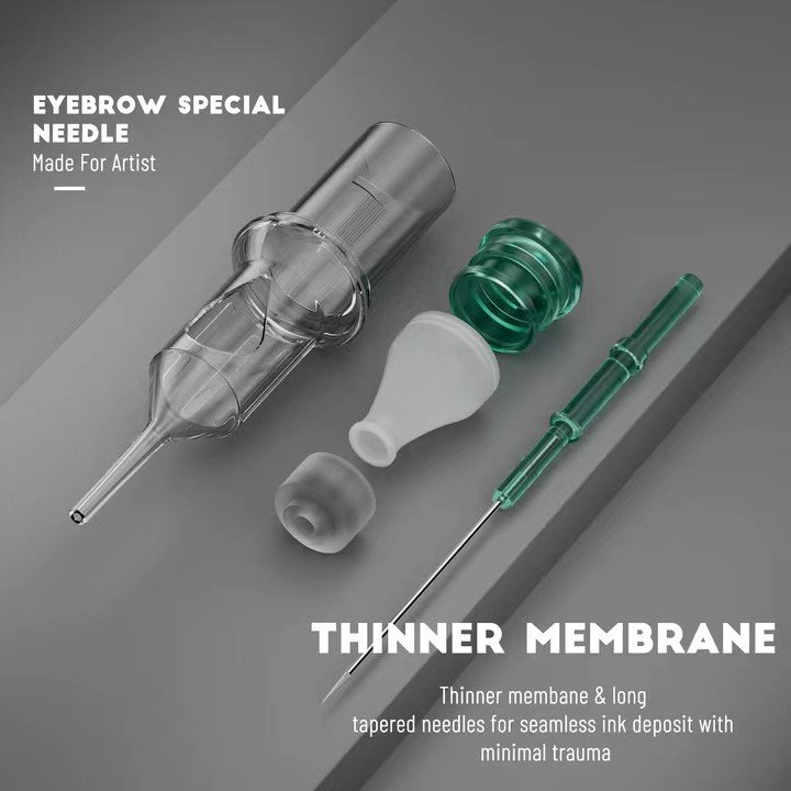 Good quality and Newest Permanent Makeup Cartridge Needles 3RS 3RL 3F Microblading Needle for PMU