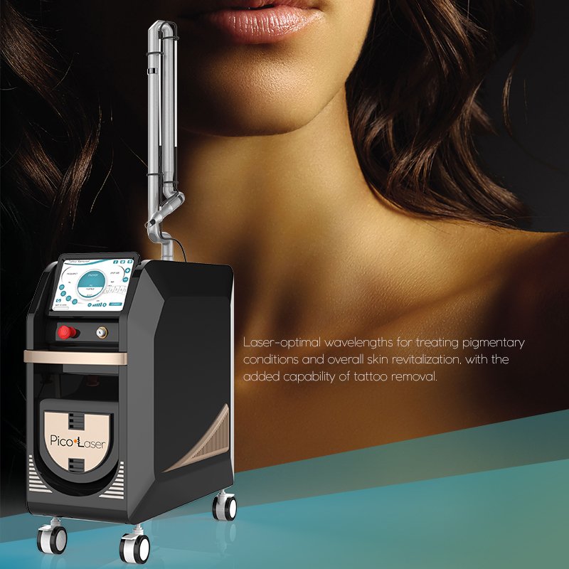 Picosecond 1064nm 755nm 532nm Pico q switched Nd Yag Laser Pico Laser Tattoo Removal Picosecond laser machine price