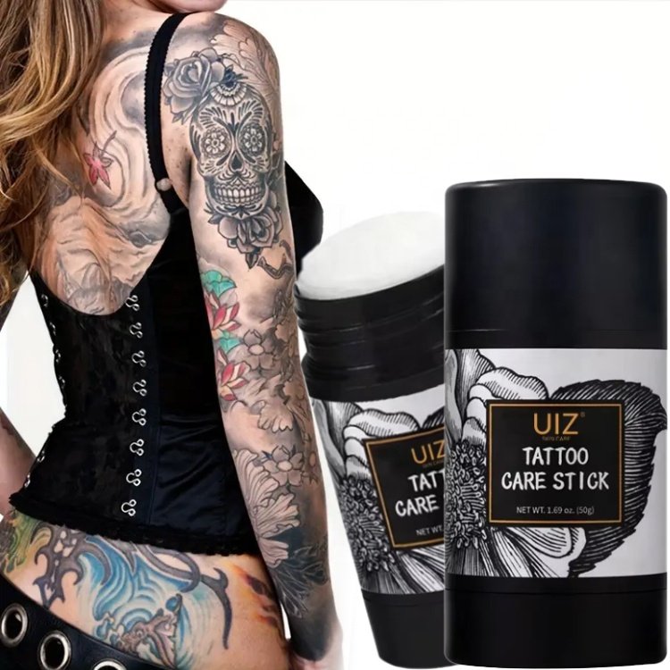 Tattoo Care Stick Moisturizing Old & New Tattoos Healing Brightener Color Enhance Repair Tattoo Balm