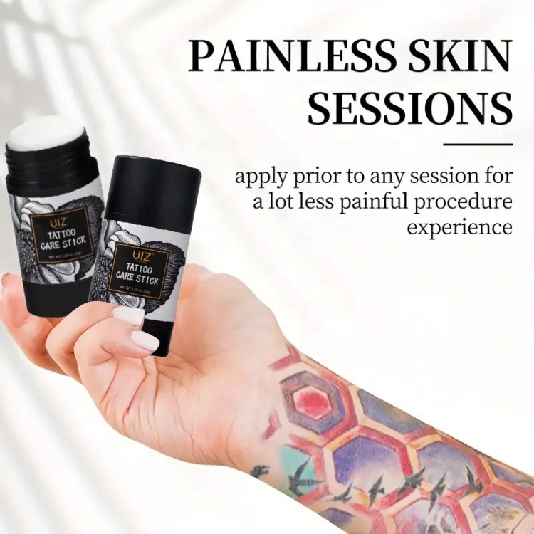 Tattoo Care Stick Moisturizing Old & New Tattoos Healing Brightener Color Enhance Repair Tattoo Balm