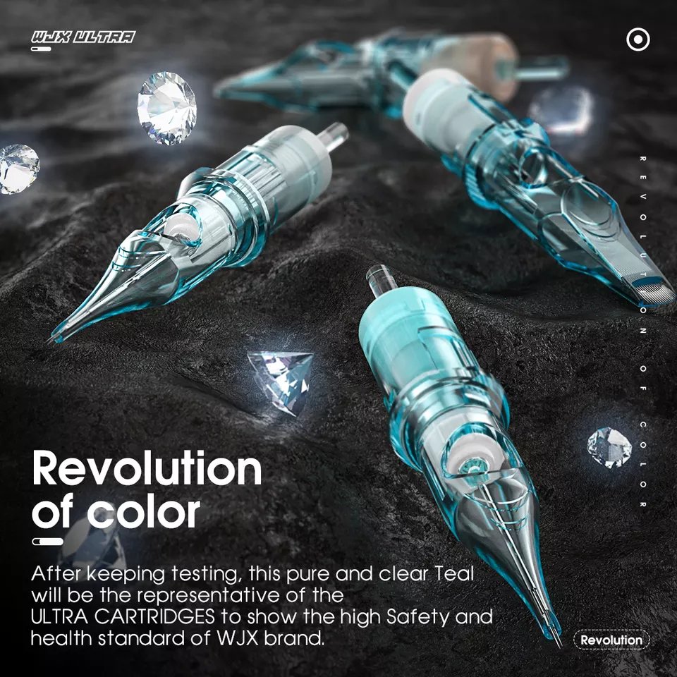 New Disposable Sterilized Permanent Makeup Cartridge Needles Fit for Permanent Makeup Machine Pen