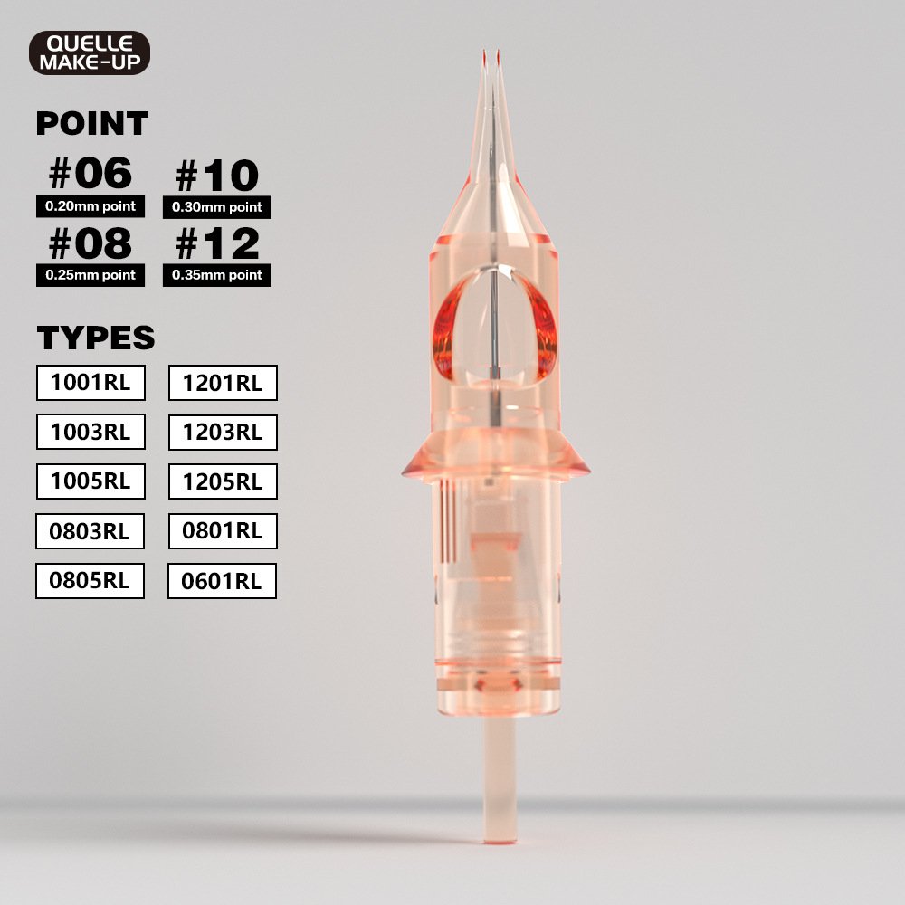 Wholesale Tattoo Needle Permanent Makeup 316 Stainless Steel Microblading Tattoo Cartridge Needle