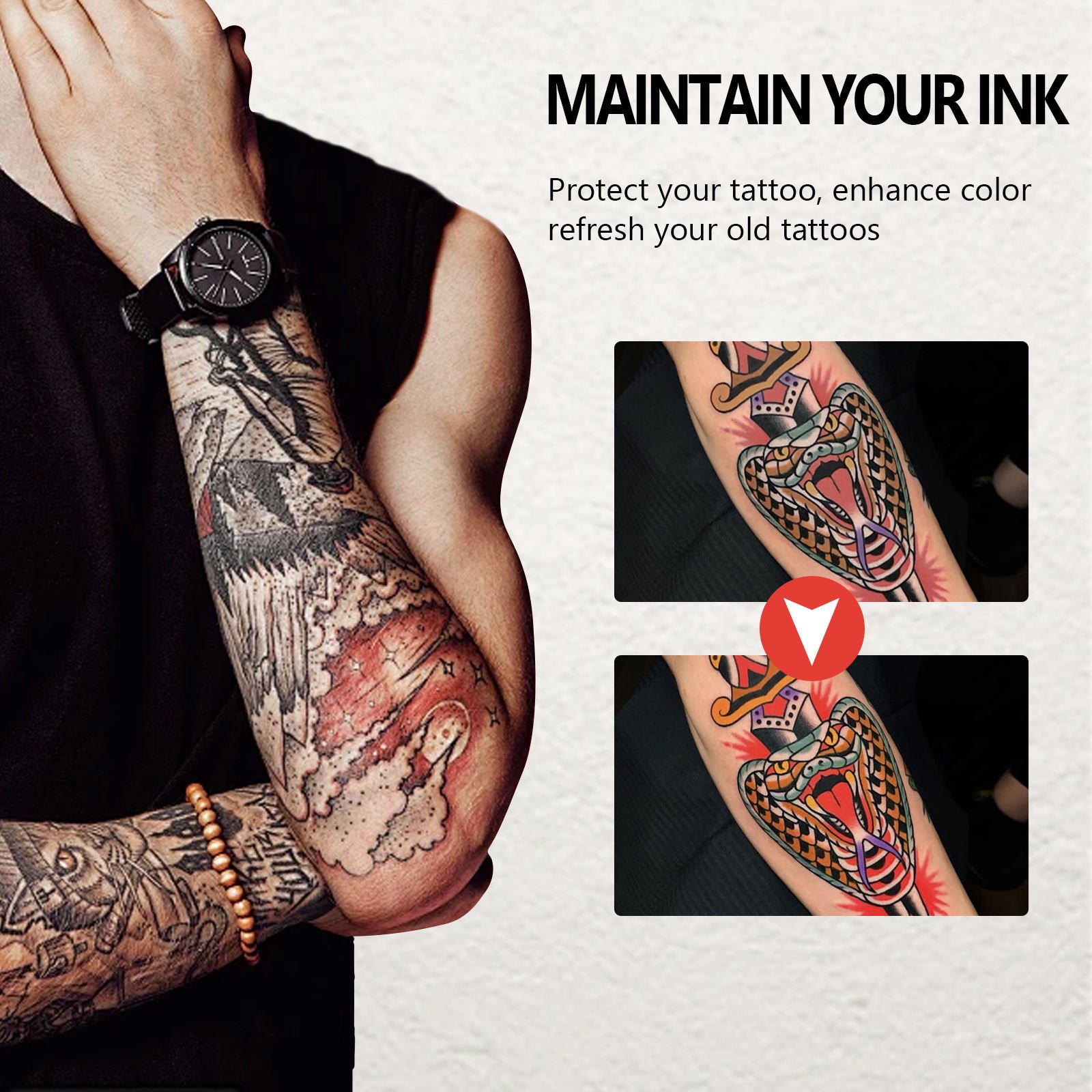 Professional Tattoo Recovery Salve Tattoo Aftercare Healing Balm Moisturizing Skin Care Brow After Tattoo Repairing Hydro Gel