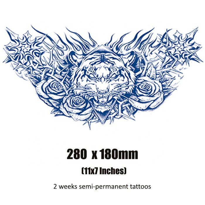 High Quality Gardenia Ink Herbal Long Lasting Back Semi Permanent Tattoos