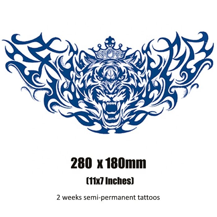 High Quality Gardenia Ink Herbal Long Lasting Back Semi Permanent Tattoos