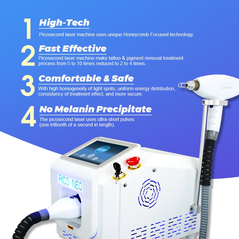 CE Certification Nd Yag Laser Picosecond Laser Tattoo Removal Machine Price Tattoo Removal Machine Laser Tattoo Removal Machine