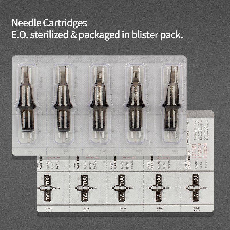 2024 High Quality 10pcs Tattoo Needle Permanent Makeup Sterile Tattoo Cartridge Needle