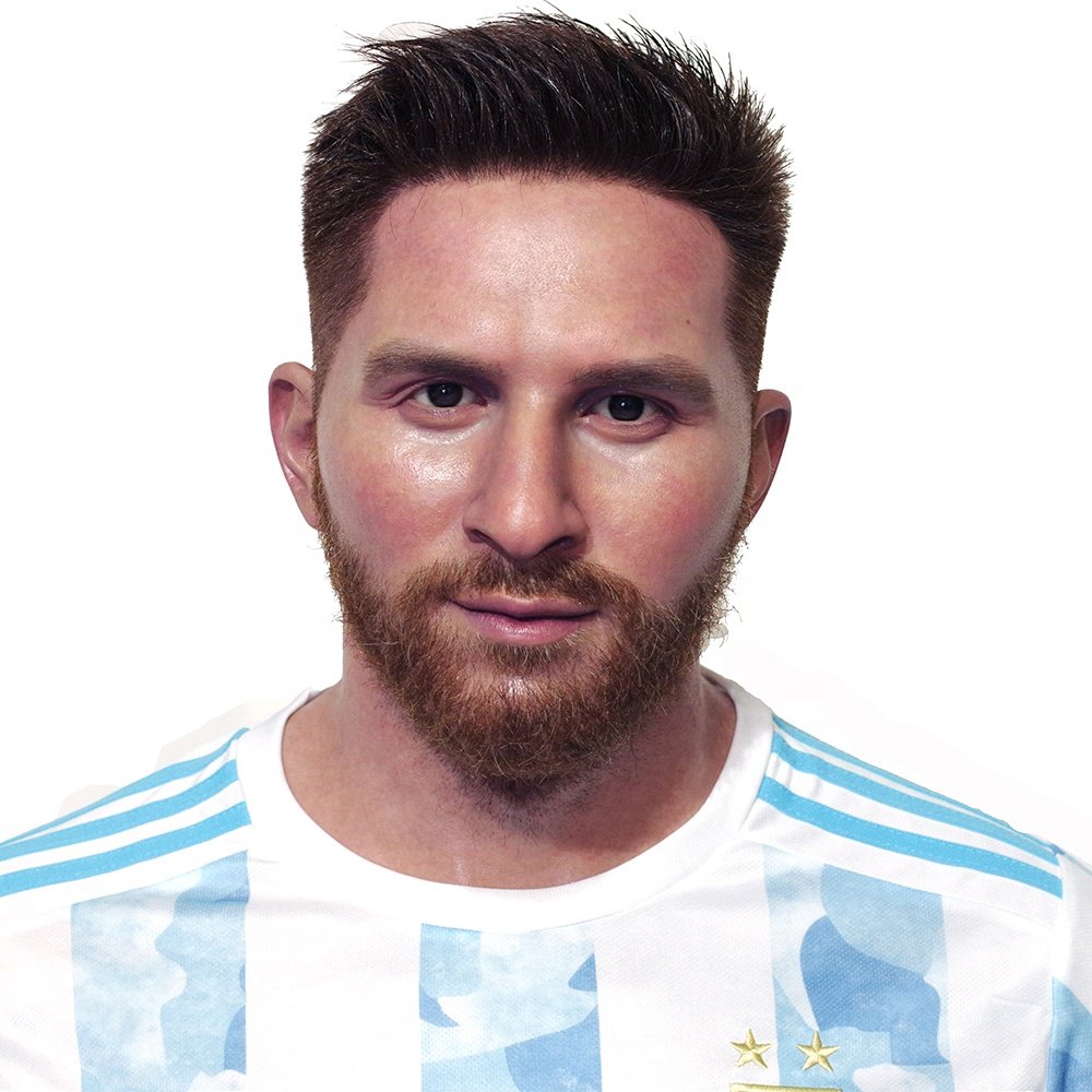 High Quality Human Size Football player with Tattoos Messi Wax Statues