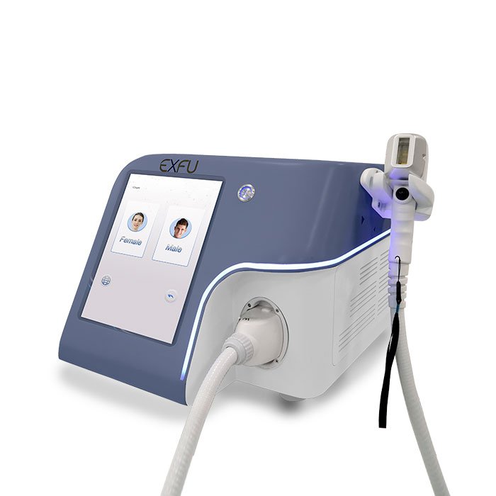 HOT portable Permanent hair removal laser ultra-thin 4k screen 808nm diode laser hair removal Lifetime maintenance machine