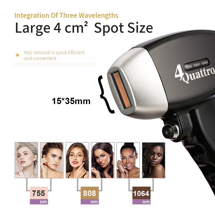 2024 latest 4K 1000W 1200W 1600W Triple wave 808nm laser diode hair removal/755 8081064 diode laser machine price