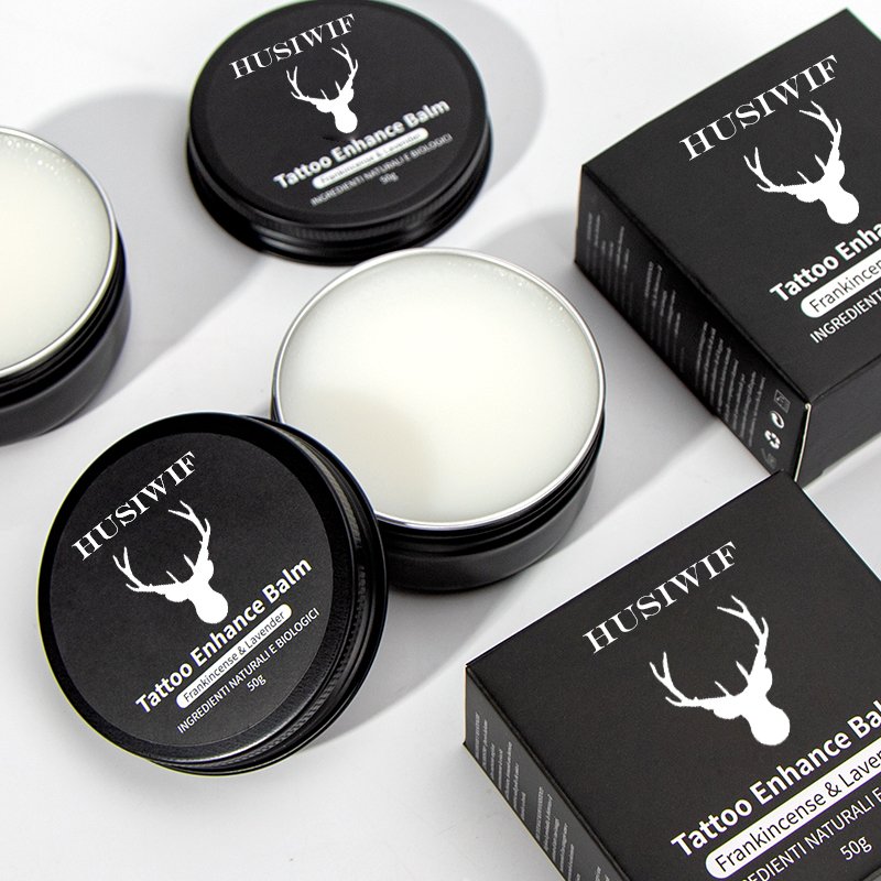 Private label custom logo Enhance & Maintain tattoo Vegan SOOTHING Tattoo Butter Aftercare Cream for Before, During and After