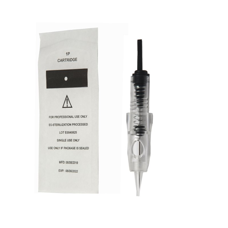 Professional 1P Disposable cartridge needles Permanent Makeup Cartridge Tattoo Machine Needle For Eyebrow Tattoo