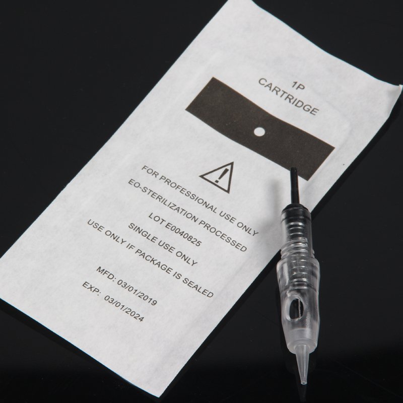 Professional 1P Disposable cartridge needles Permanent Makeup Cartridge Tattoo Machine Needle For Eyebrow Tattoo