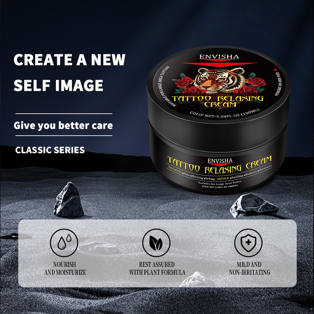 Private Label Packing Custom Tattoo Care Products Moisturizing Repair Skin Body Care Soothing Tattoo Relaxing Cream