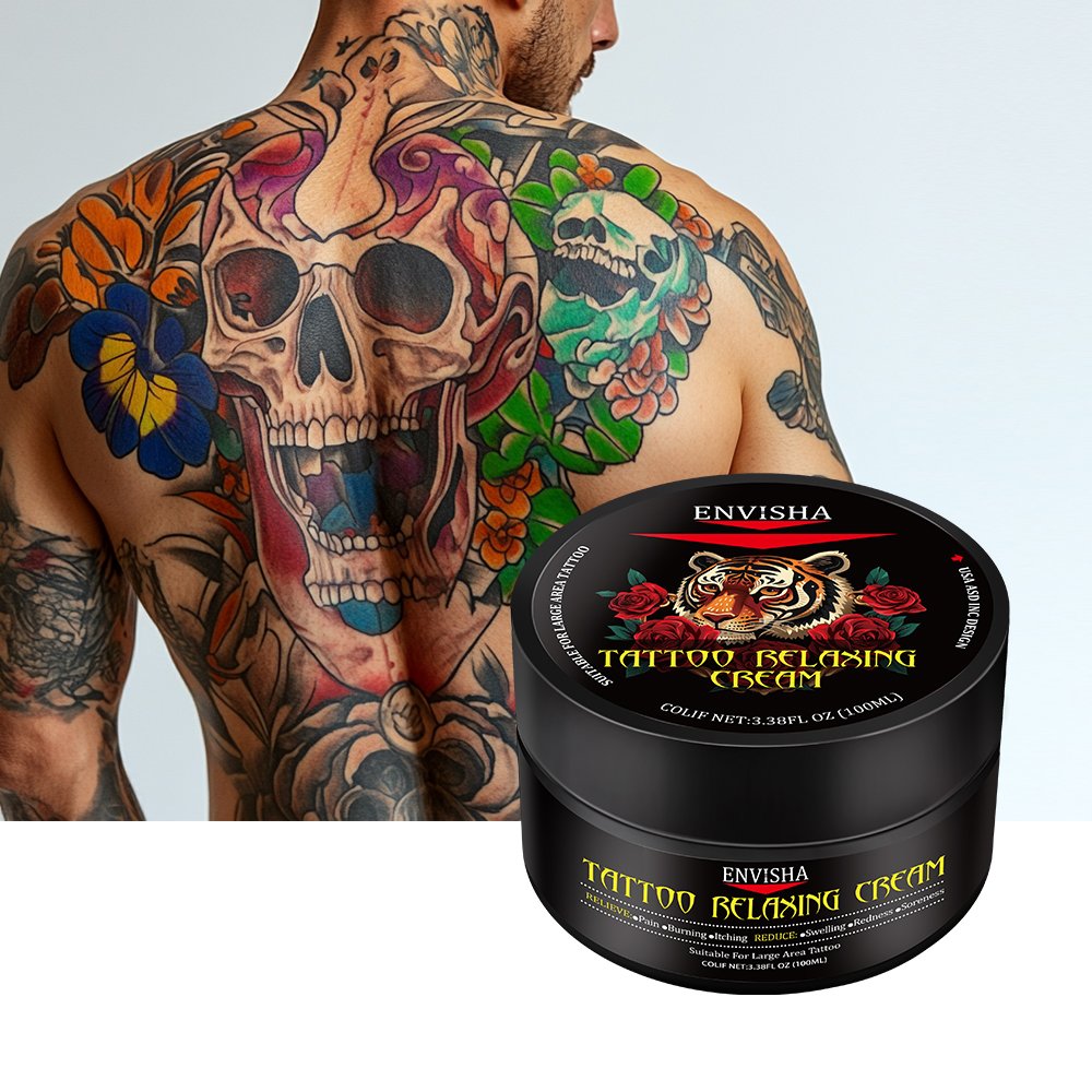 Private Label Packing Custom Tattoo Care Products Moisturizing Repair Skin Body Care Soothing Tattoo Relaxing Cream