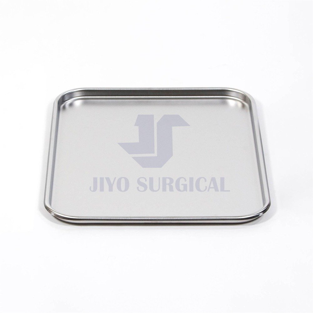 Top Quality Metal Mayo Tray for Medical Instruments, Dental, Tattoo and Surgical Supplies, Stainless Steel, 19" x 12-1/2" x 5/8
