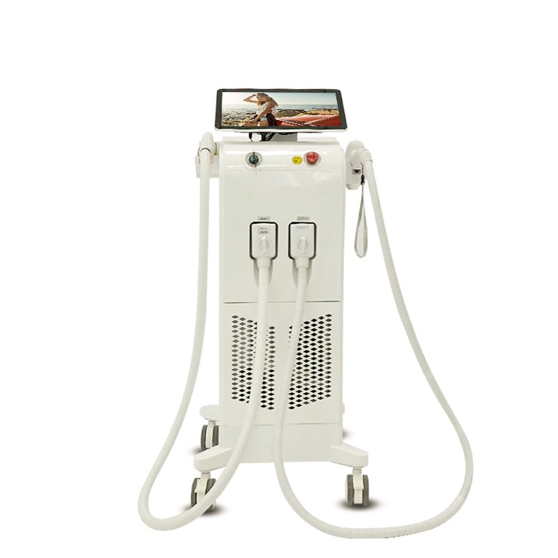 4 in 1multi-function diode laser hair removal and tattoo removal with rf with professional ipl diode laser hair removal machine