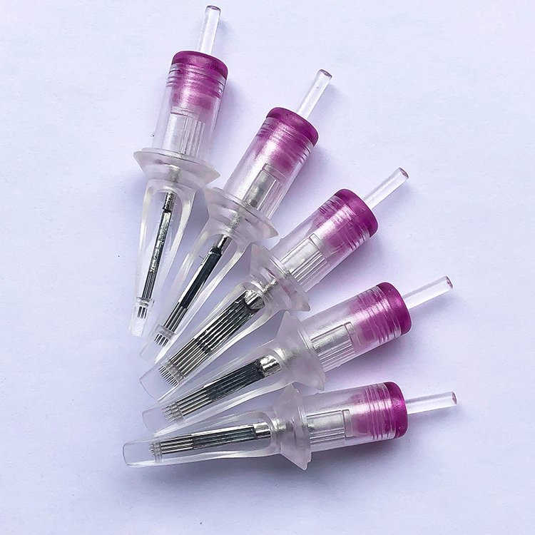 2022 Disposable PMU Permanent Makeup Tattoo Needle OEM/ODM Sterilled 3RL Tattoo Cartridge needle for body art