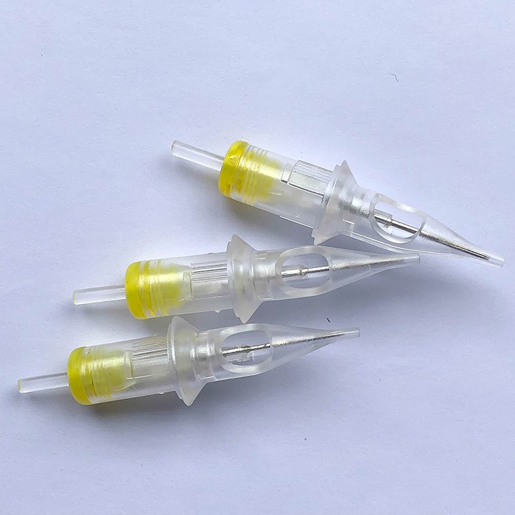 2022 Disposable PMU Permanent Makeup Tattoo Needle OEM/ODM Sterilled 3RL Tattoo Cartridge needle for body art