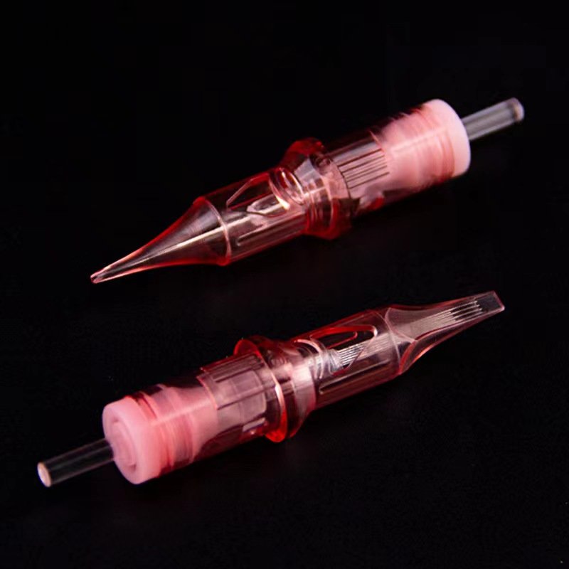 Wholesale High Quality Permanent Makeup Cartridge Needles with New Pink Tattoo Needle Supply