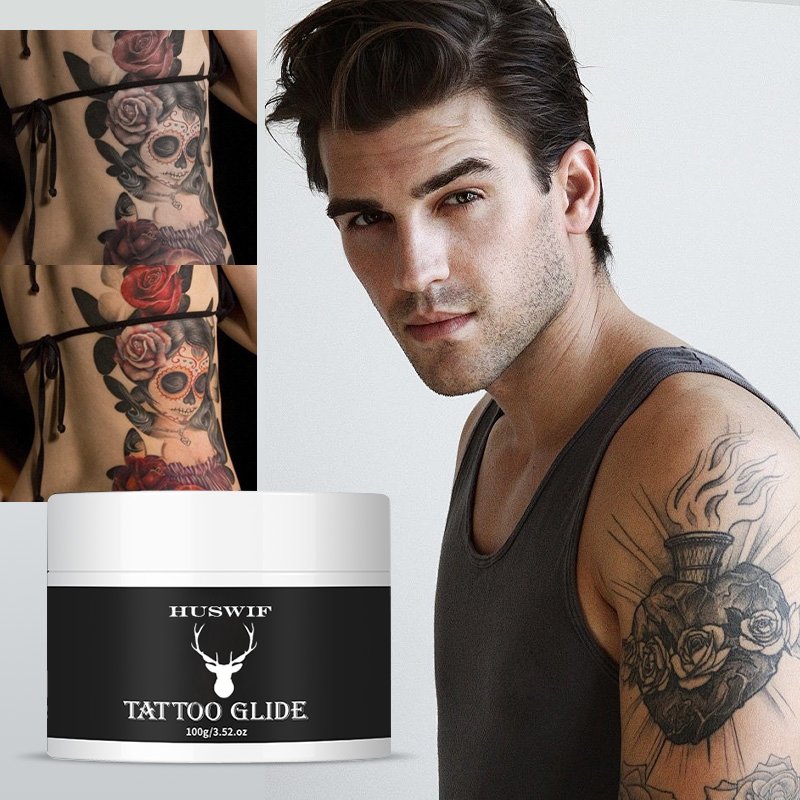 Private Label Tattoo Butter Tattoo Glide for tattooing Natural Skin Pain Relieve Cream Balm