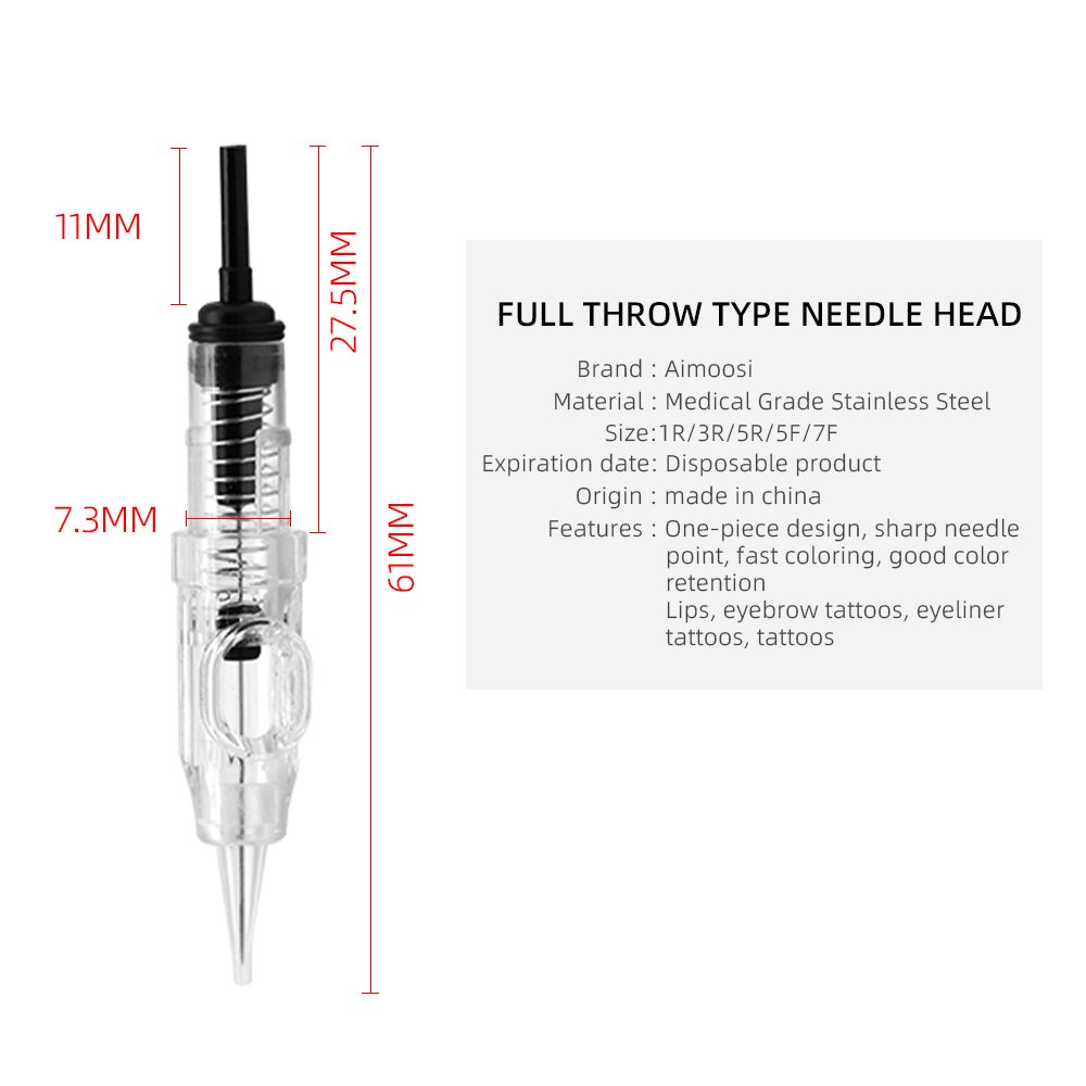 Tattoo Cartridge Needle Permanent Makeup disposable Tattoo needle cartridges For Permanent Makeup Machine