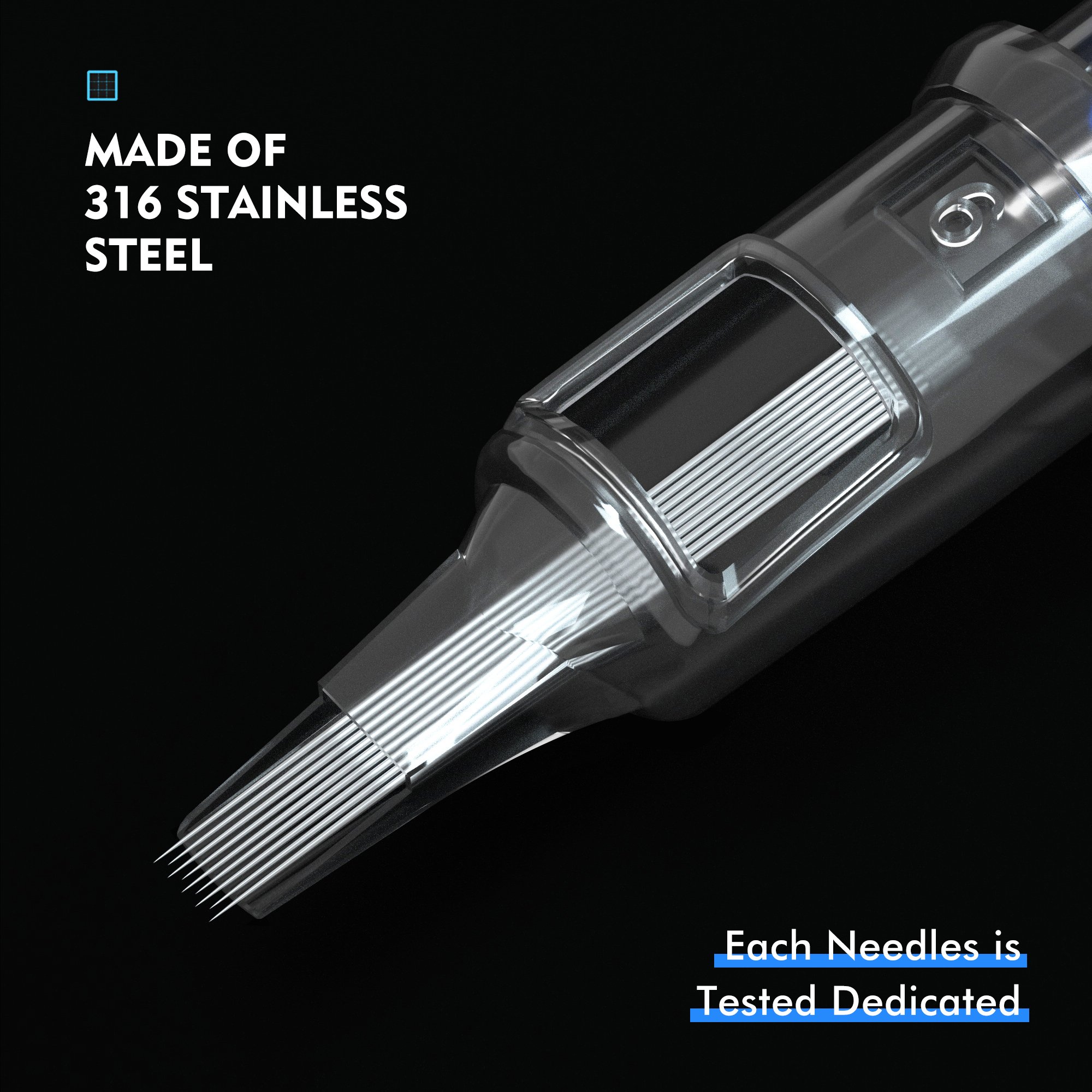 Spark universal premium tattoo needle cartridge permanent makeup tattoo cartridge needle
