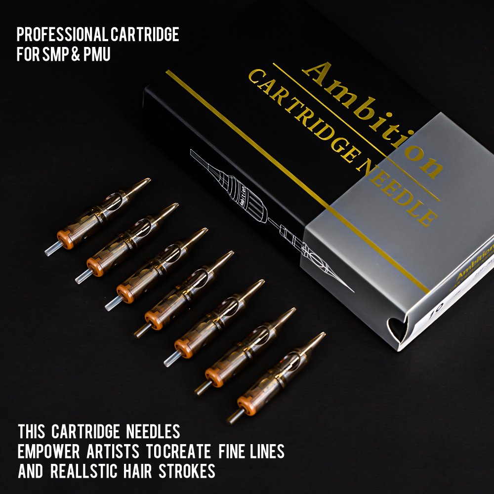 Wholesale Custom Ambition Premium 20Pcs/box RL RM RS M1 Disposable Tattoo Cartridges Needles for Tattoo Artists