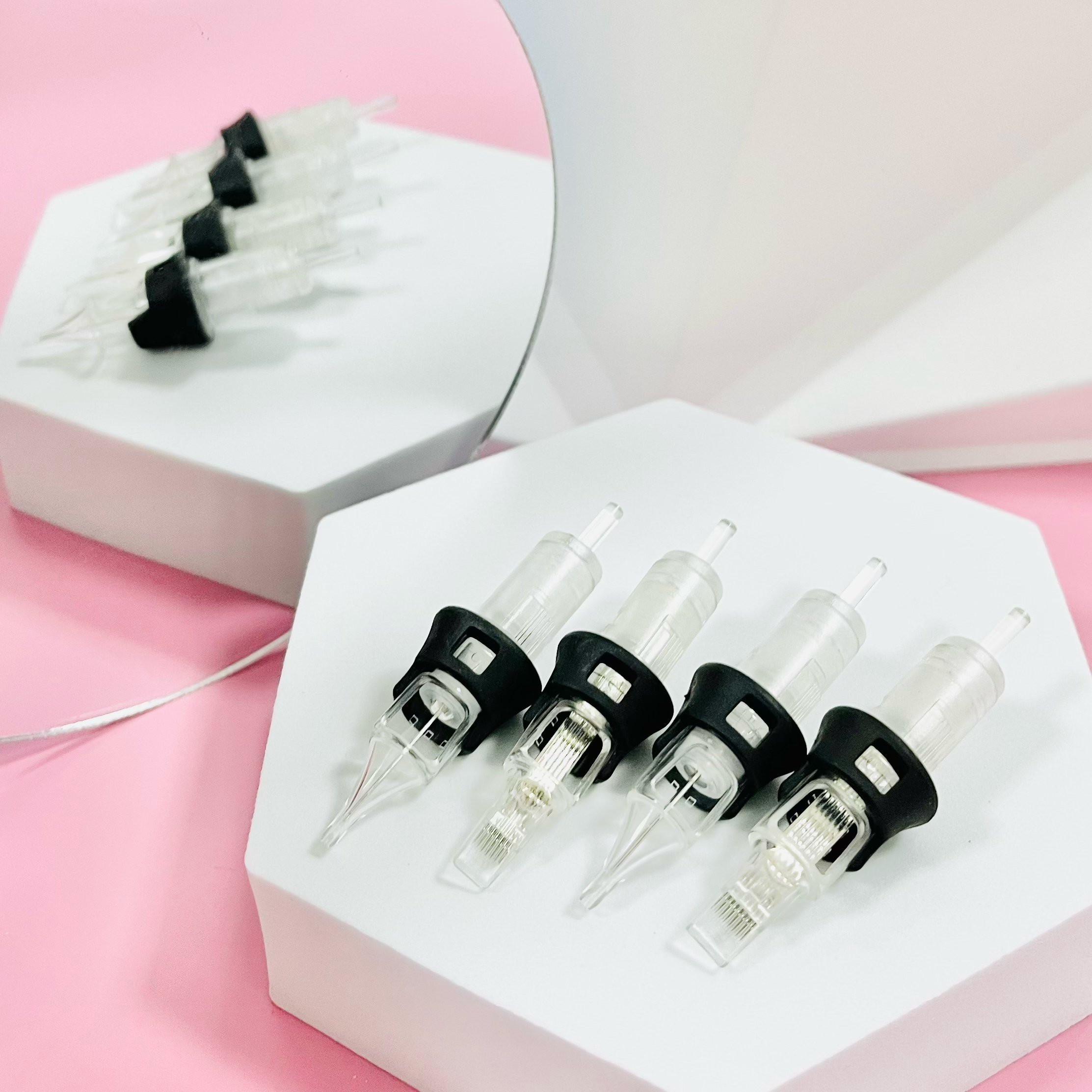 Screw Eyebrows Tattoo Needles Permanent Makeup Cartridge Needles For Tattoo Machine