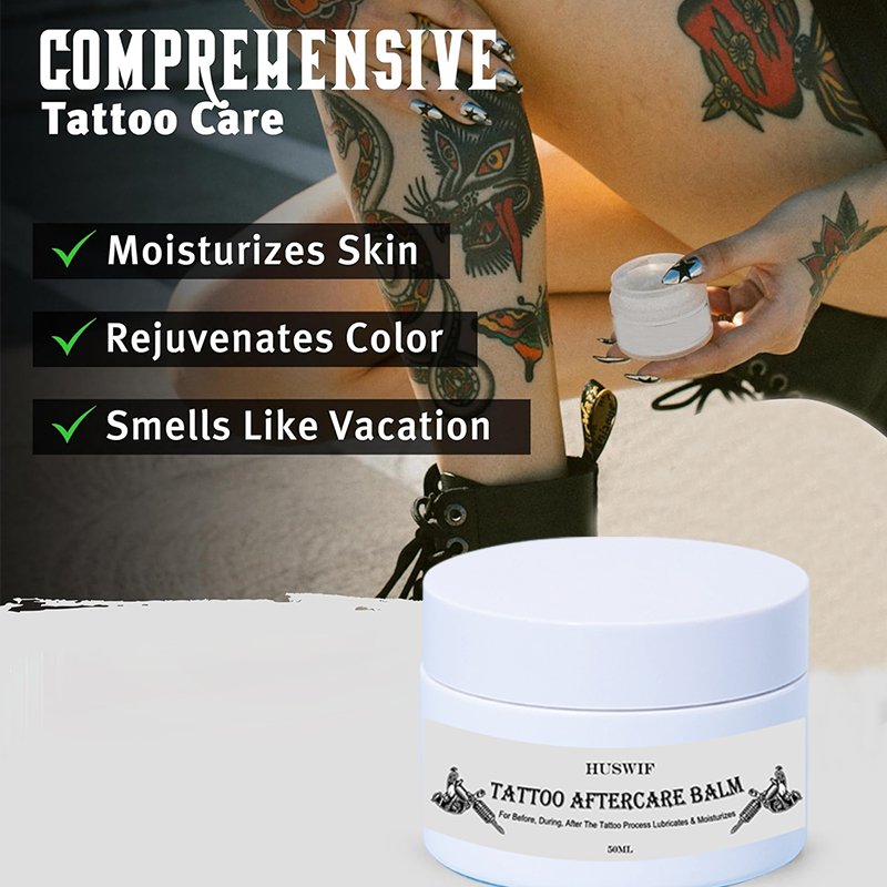 Tattoo Supplier Private Label Tattoo Care Balm for Before, During & Post Tattoo Safe