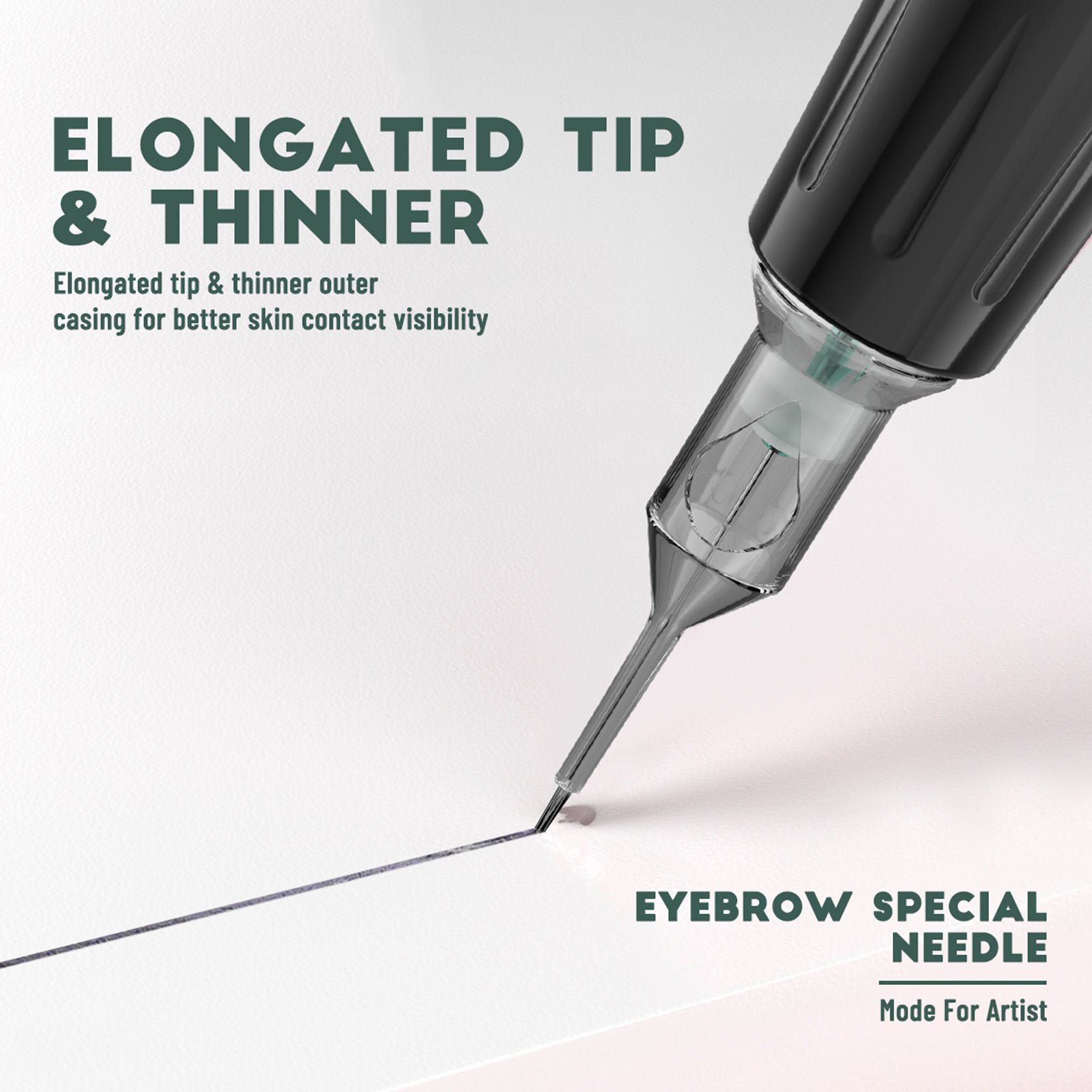Premium Quality Pmu Smp Tattoo Cartridge Needle Super Sharp Durable Consistent Permanent Makeup Needles