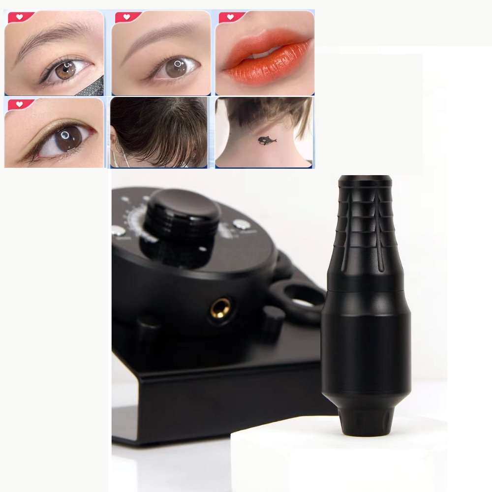 D10 Tattoo Newest Rotary Machine Pen Set Professional Makeup Permanent Pmu Microblading Fog Eyebrow Lip with Cartridge Needle