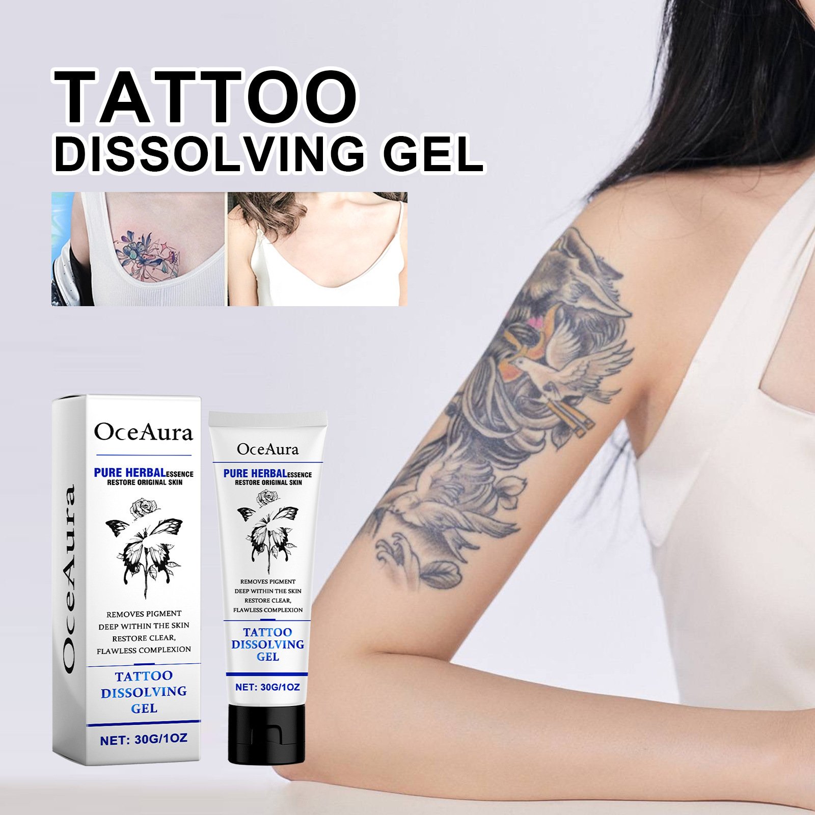 Tattoo Care Gel Moisturizing Skin Repair Skin Embroidery Tattoo Brightening Care Cream