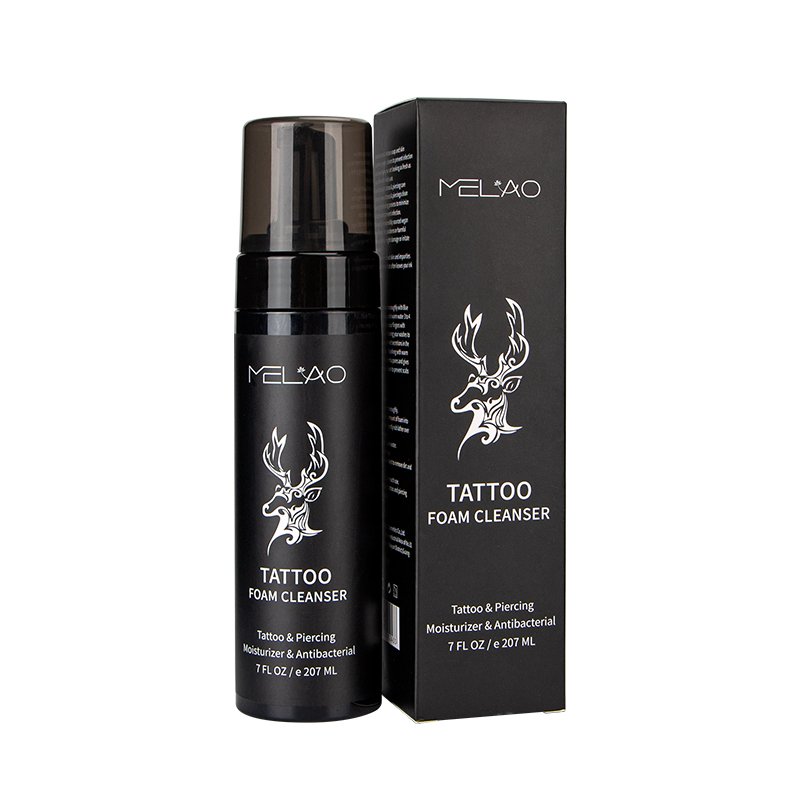 Private Label Body Face Eyebrow Moisturizing Cleansing Foam Soap Tattoo Aftercare Cleaner Mousse