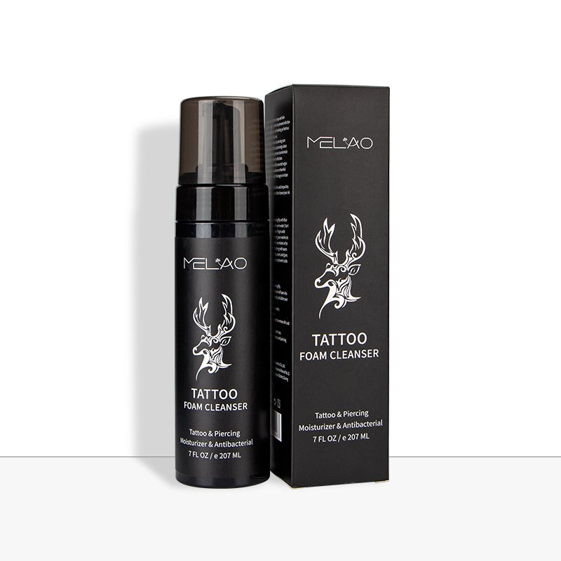 Private Label Body Face Eyebrow Moisturizing Cleansing Foam Soap Tattoo Aftercare Cleaner Mousse