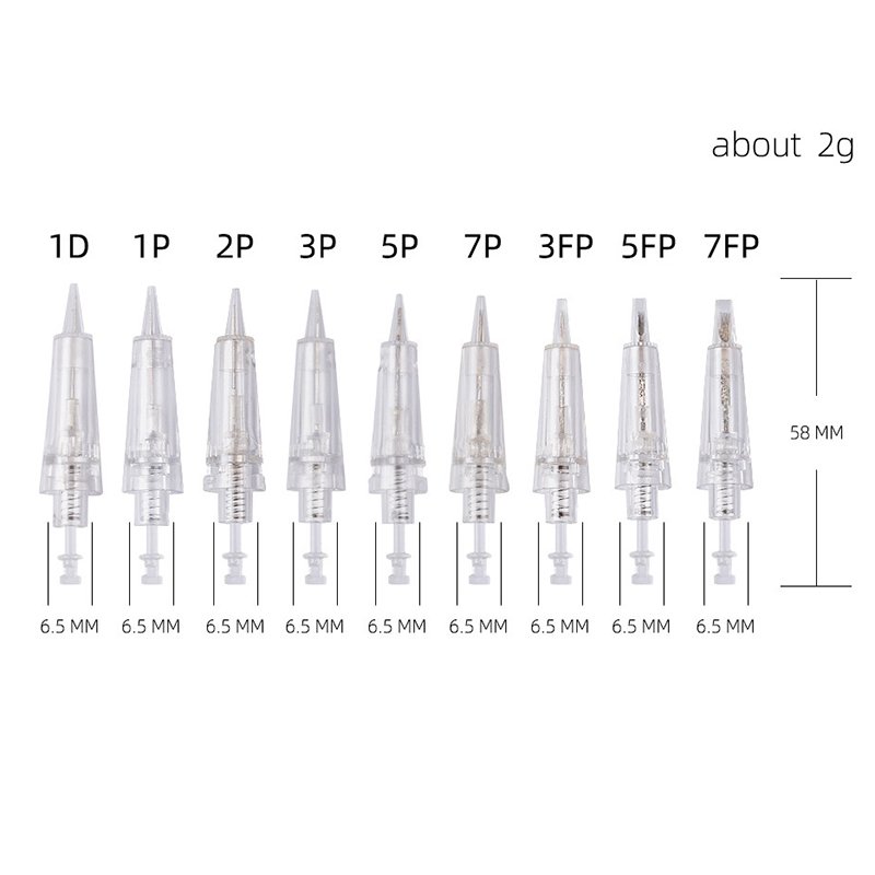 Factory Wireless Machine Needle Permanent Make Up Tattoo Eyebrow Needle Cartridge Needles