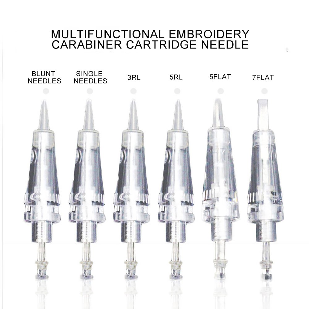 Factory Wireless Machine Needle Permanent Make Up Tattoo Eyebrow Needle Cartridge Needles