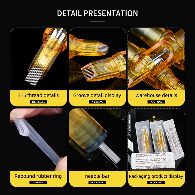 Tattoo Needle Manufacturer Disposable Permanent Makeup Cartridge Needles Tattoo Cartridge Needle