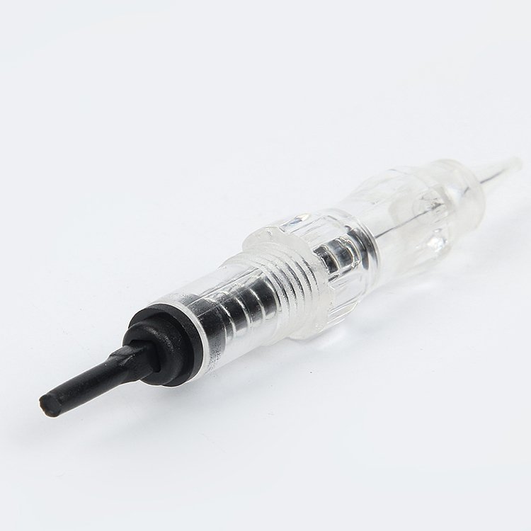 Safety Machine Permanent Makeup 3RL Screw Cartridge Needles For Black Pearl Tattoo Machine