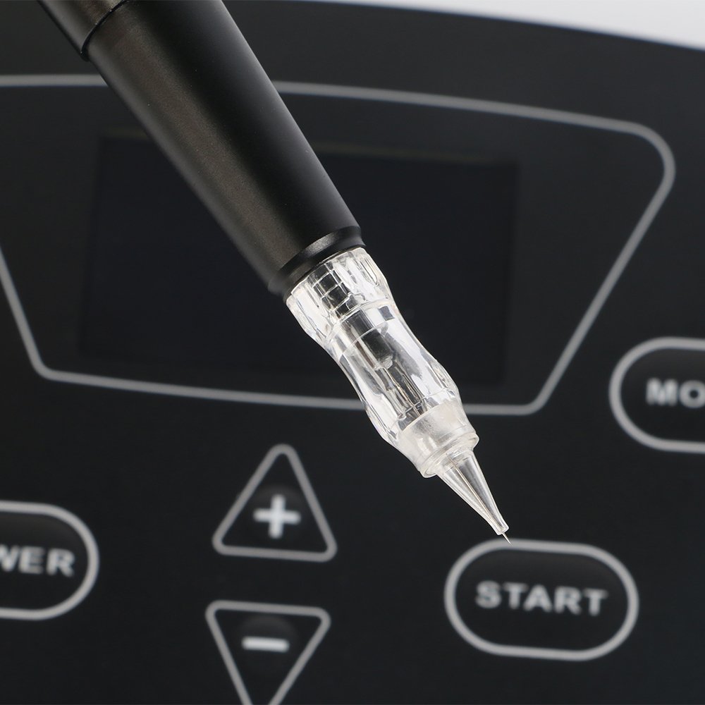 Safety Machine Permanent Makeup 3RL Screw Cartridge Needles For Black Pearl Tattoo Machine